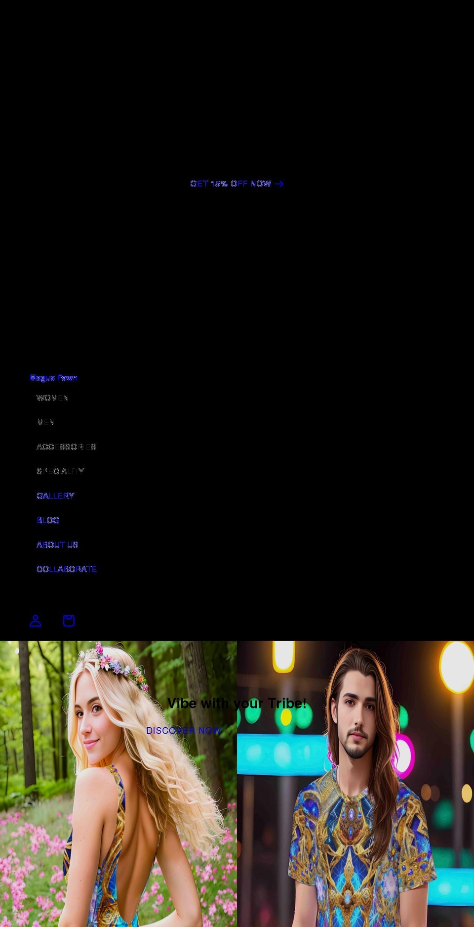magusfawn.com shopify website screenshot