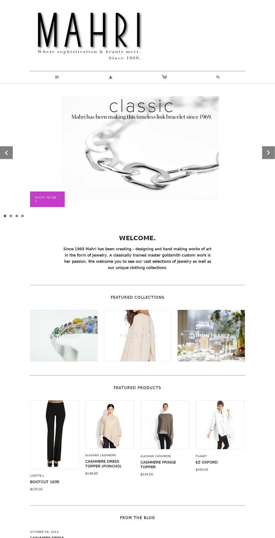 mahrifashion.com shopify website screenshot