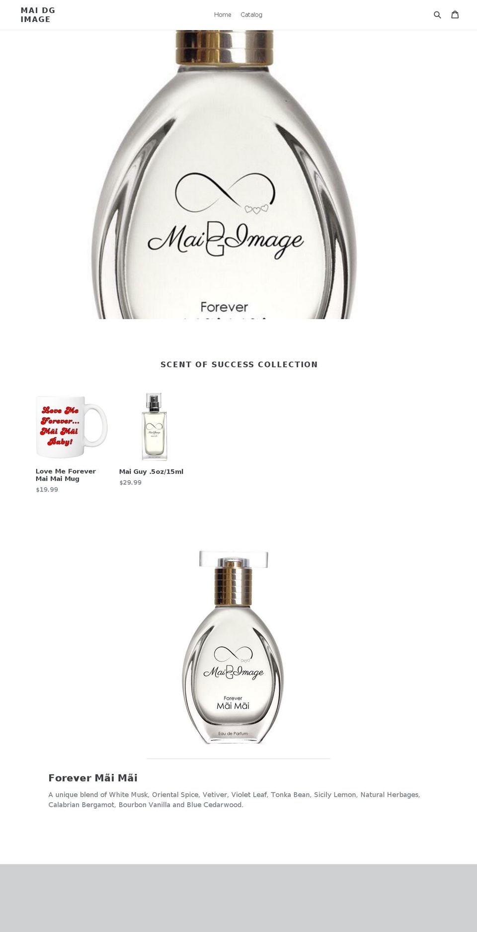 maidgimage.com — Shopify storefront screenshot