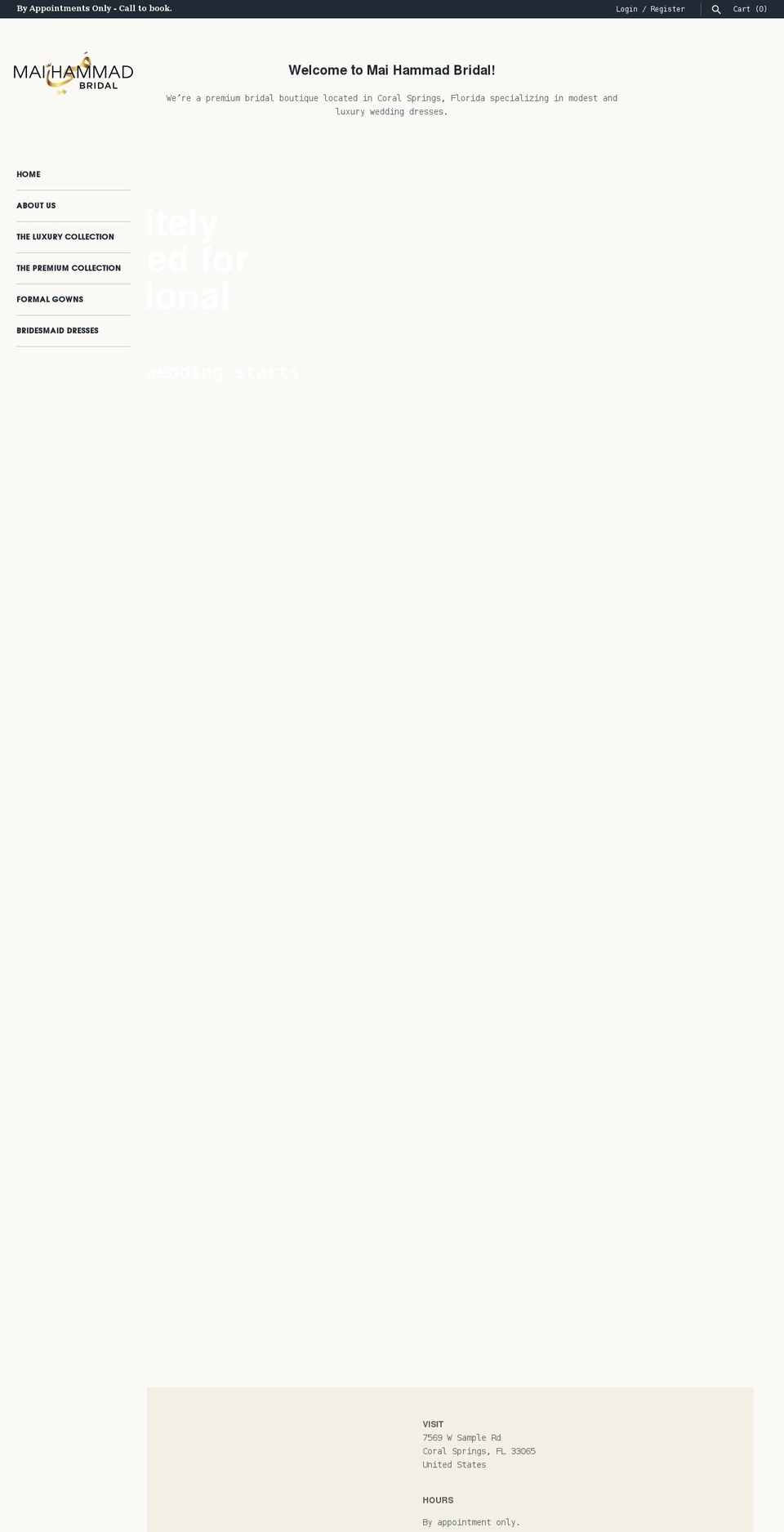 maihammad.com — Shopify storefront screenshot