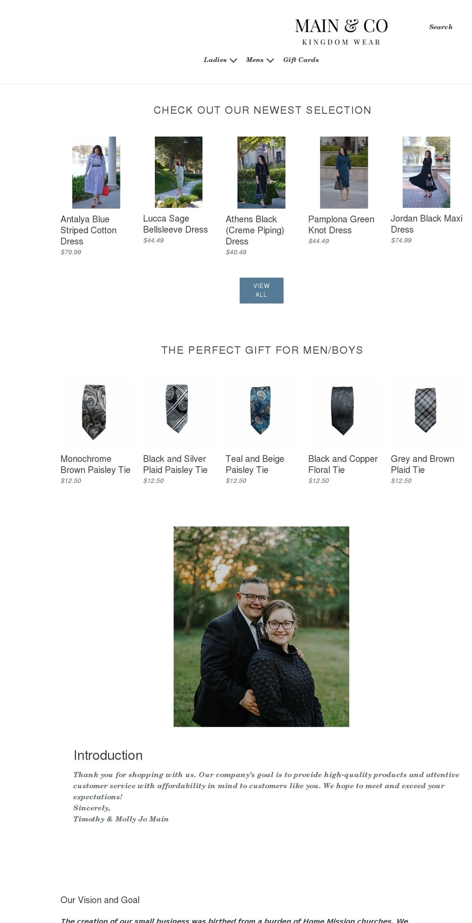 maincokingdomwear.com shopify website screenshot