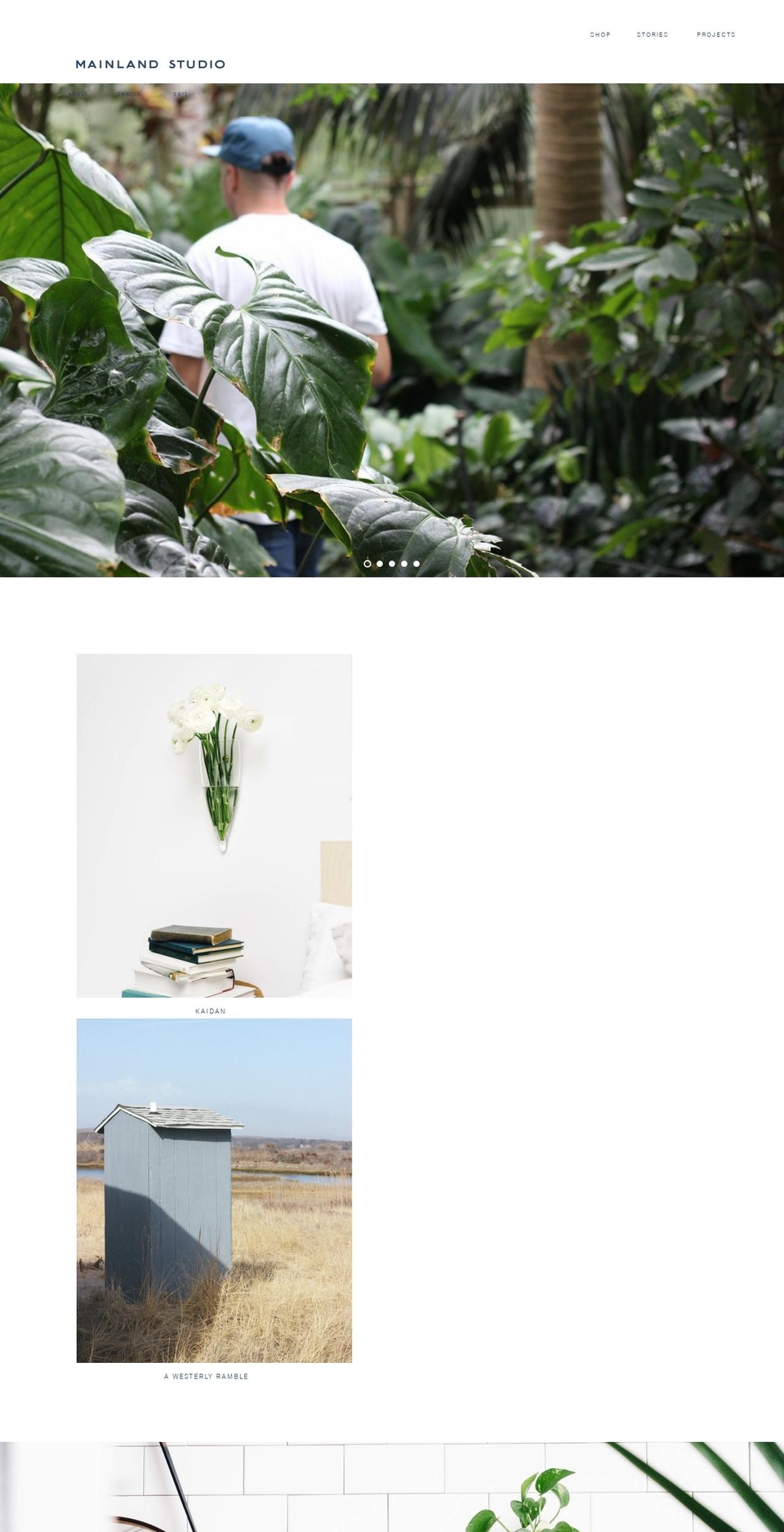 mainland-studio.com shopify website screenshot