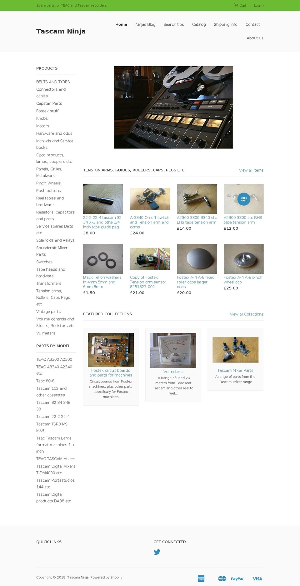 mainline-electronics.myshopify.com shopify website screenshot