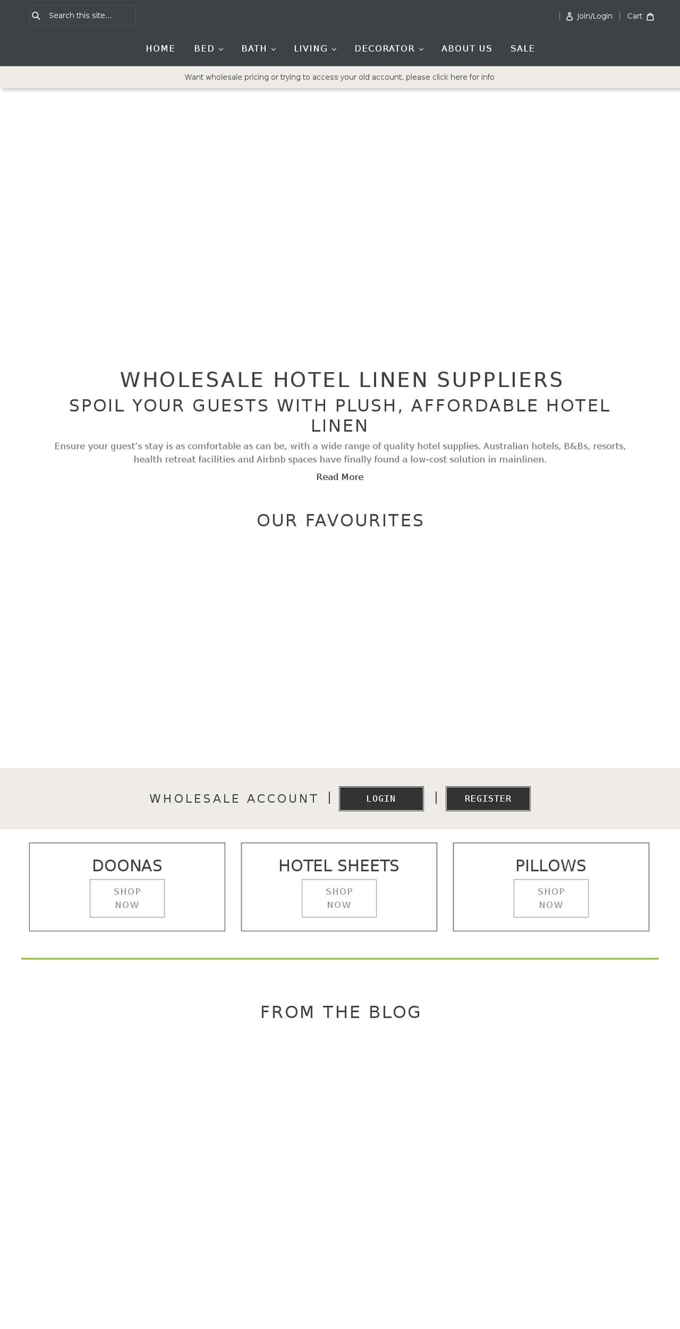 Copy of Copy of Copy of Copy of SL Mainlinen Theme Shopify theme site example mainlinen.com