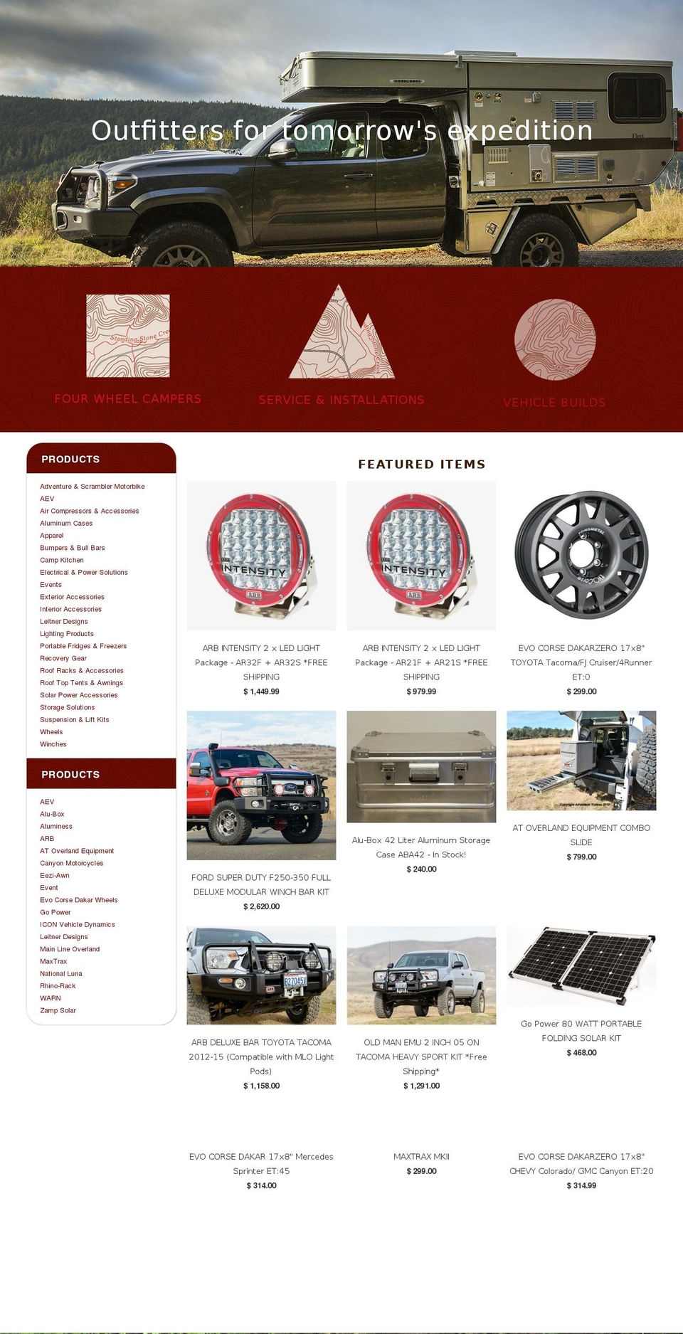 mainlineoverland.com shopify website screenshot