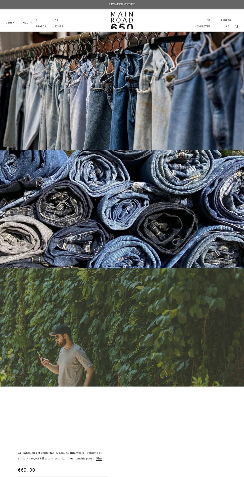 mainroad650.com — Shopify storefront screenshot
