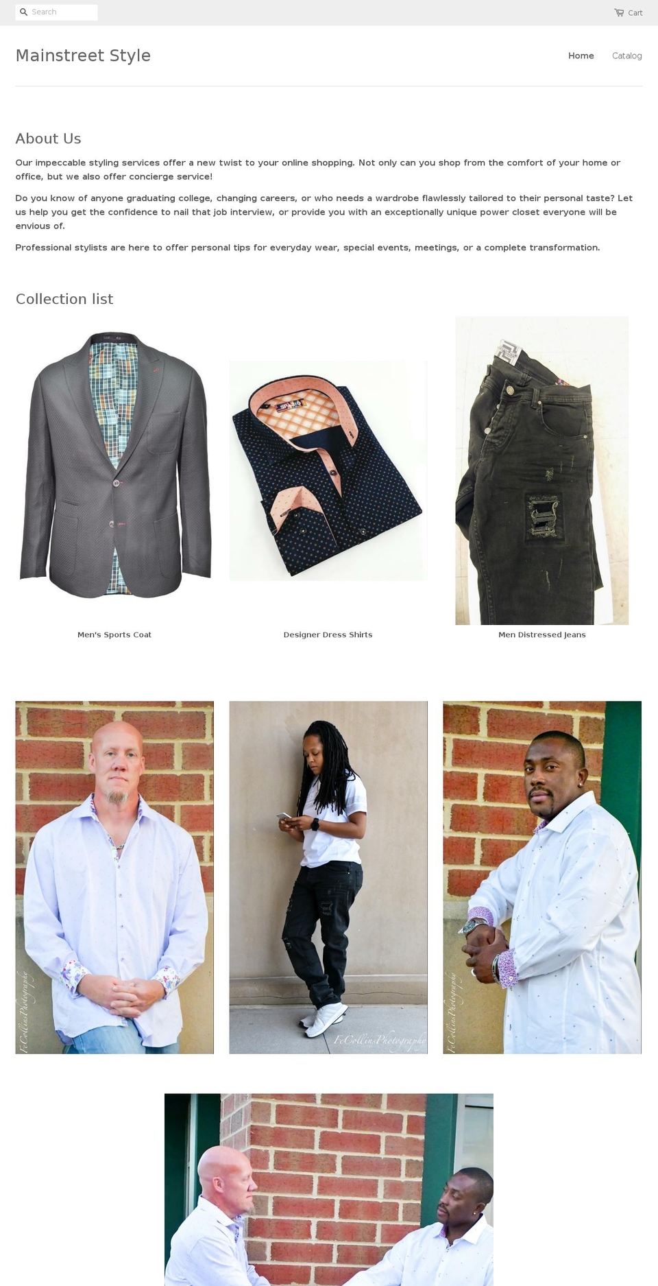 mainstreet-style.com — Shopify storefront screenshot