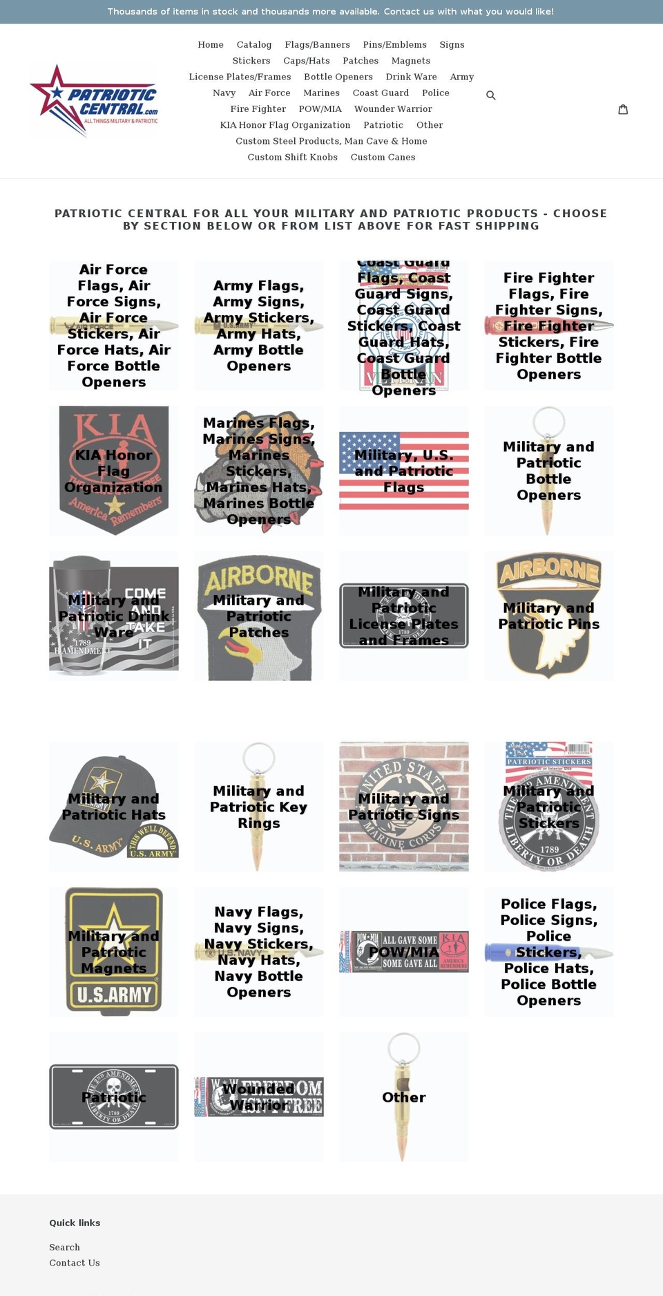 mainstreetpatriotic.com shopify website screenshot