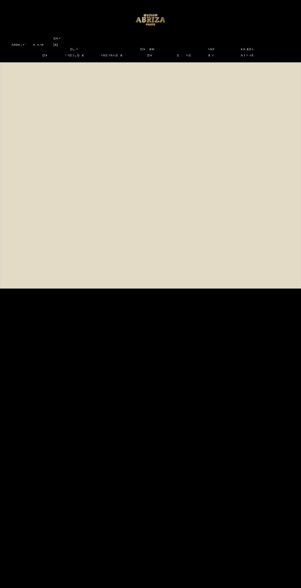 maisonabriza.com shopify website screenshot