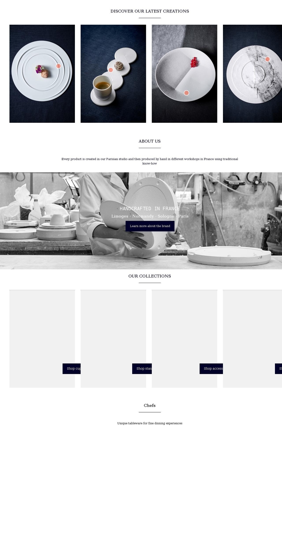 maisonmaleh.com shopify website screenshot