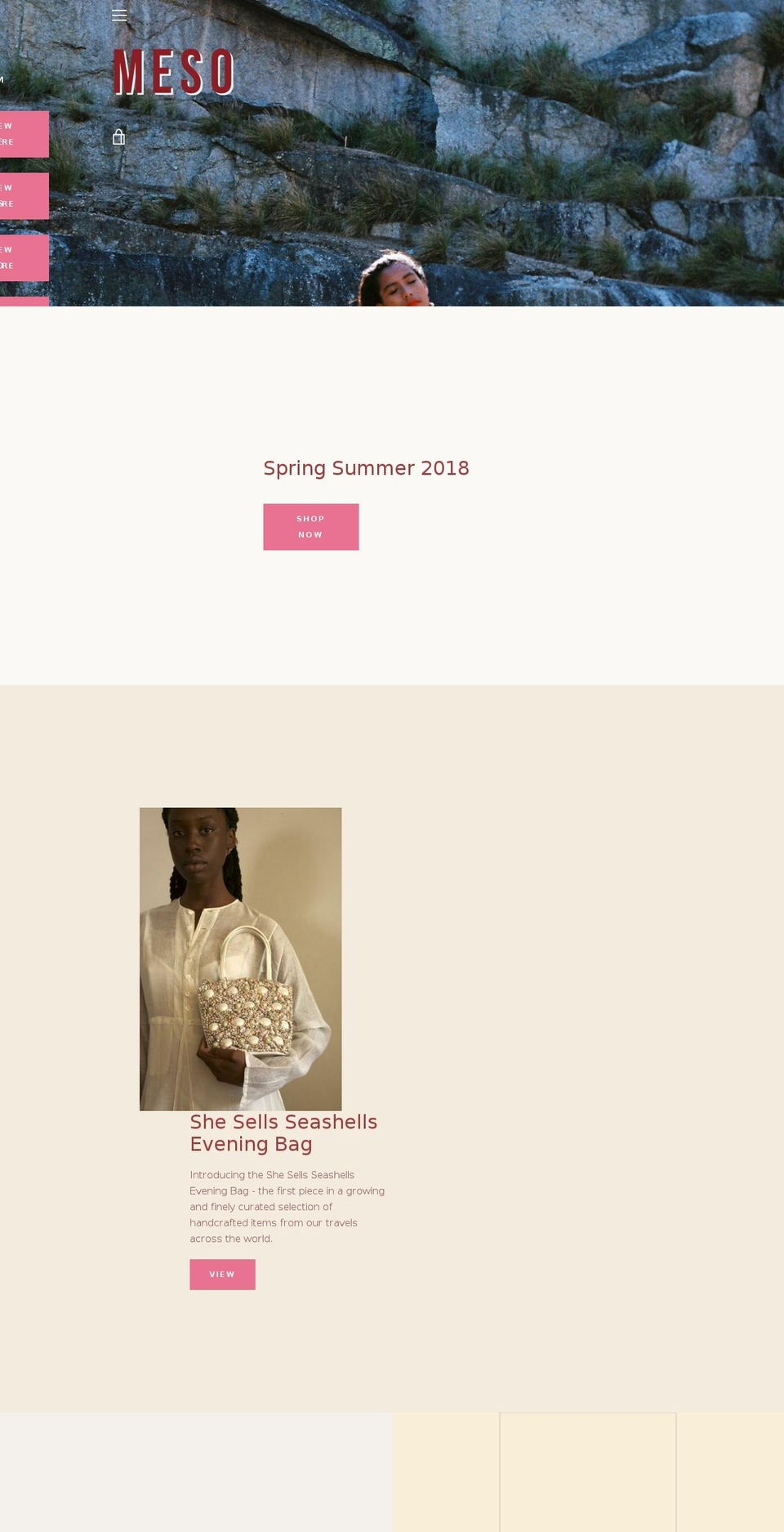 maisonmeso.com — Shopify storefront screenshot