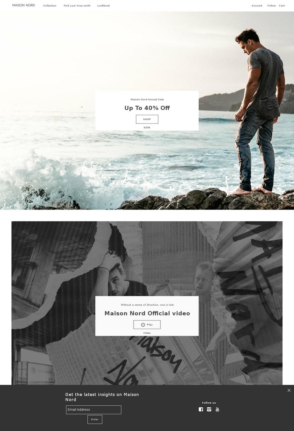 maisonnord.com — Shopify storefront screenshot