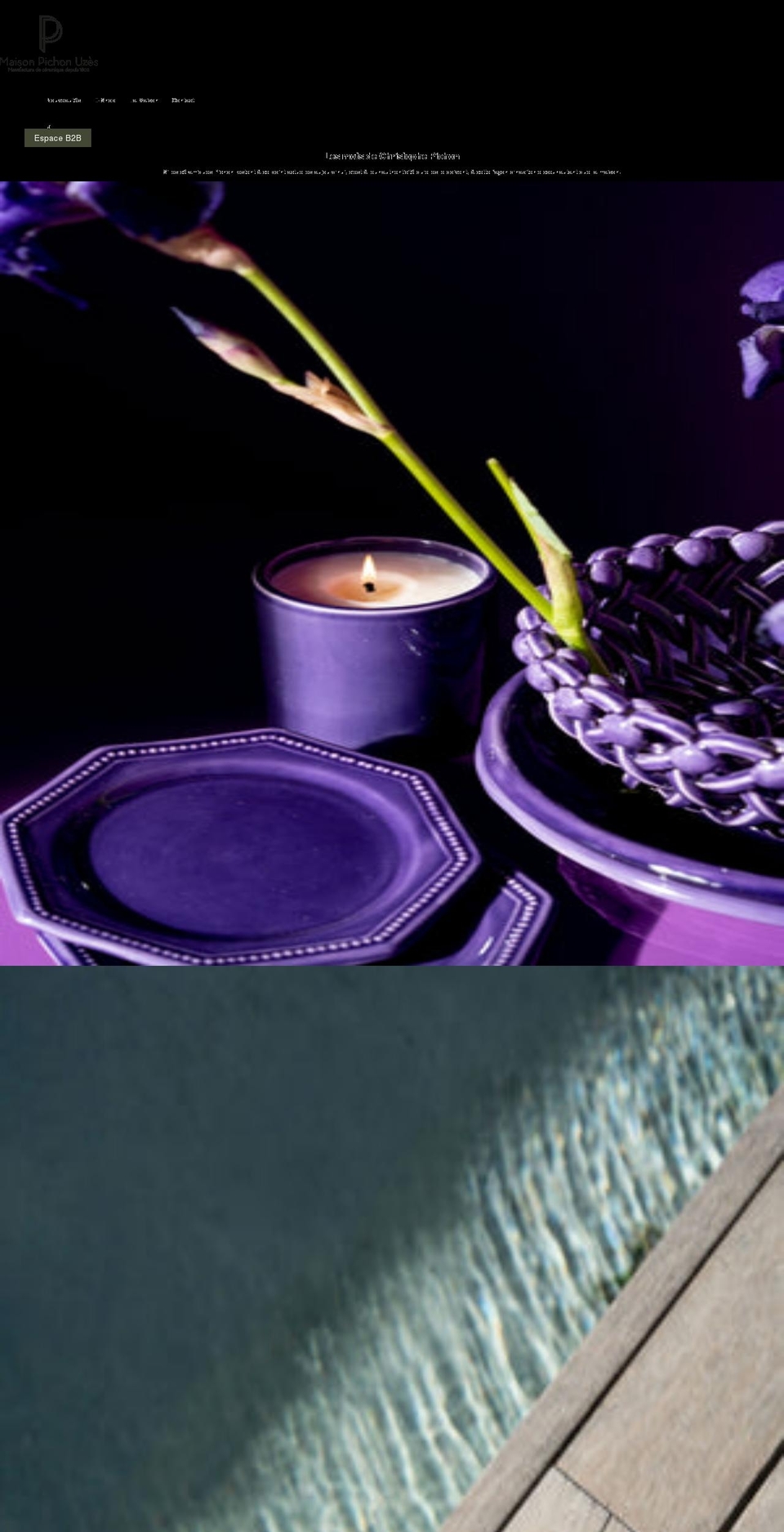 maisonpichonuzes.com shopify website screenshot