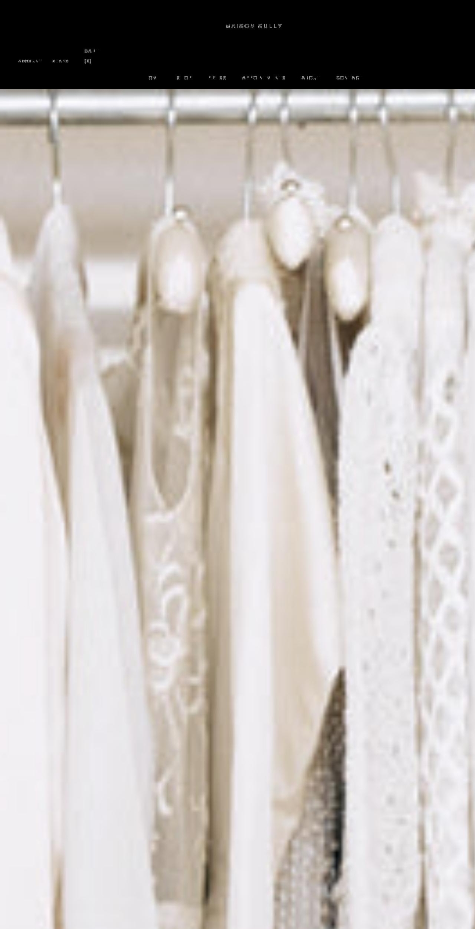 maisonsully.com shopify website screenshot