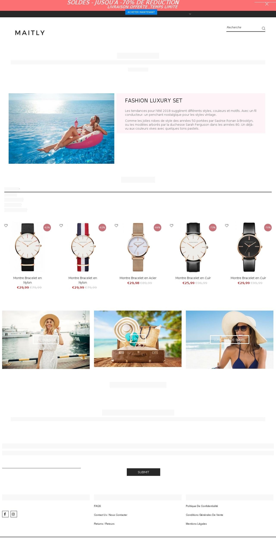 maitly.com — Shopify storefront screenshot