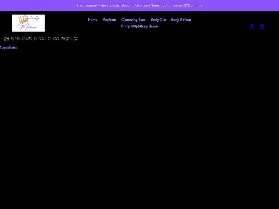 majesticallymadeover.com shopify website screenshot