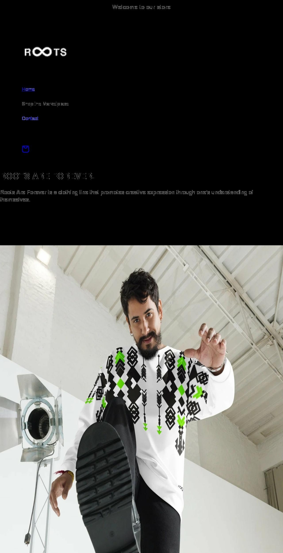 majorartistcollective.com shopify website screenshot