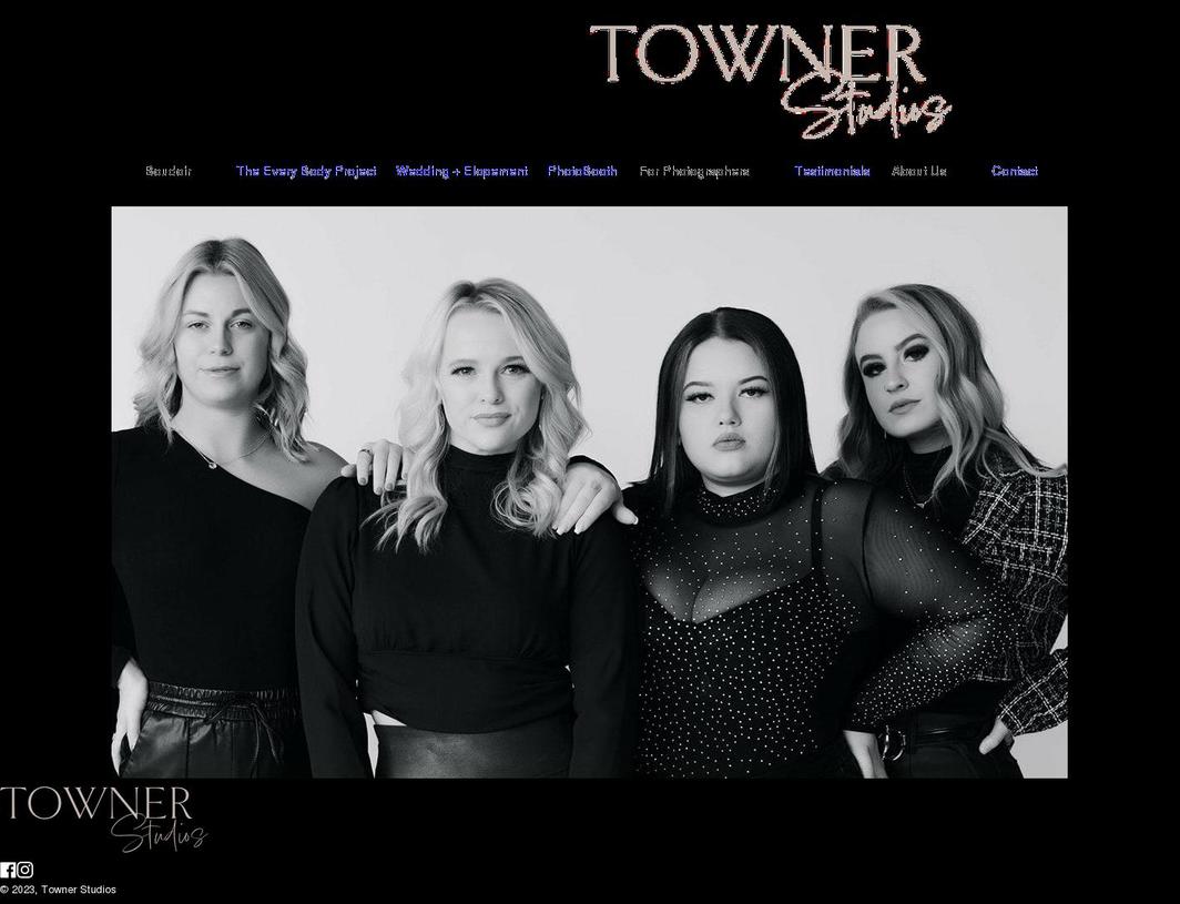 makalatownerphotography.com shopify website screenshot