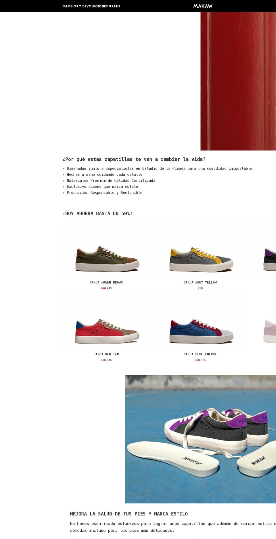 makawbrand.com shopify website screenshot