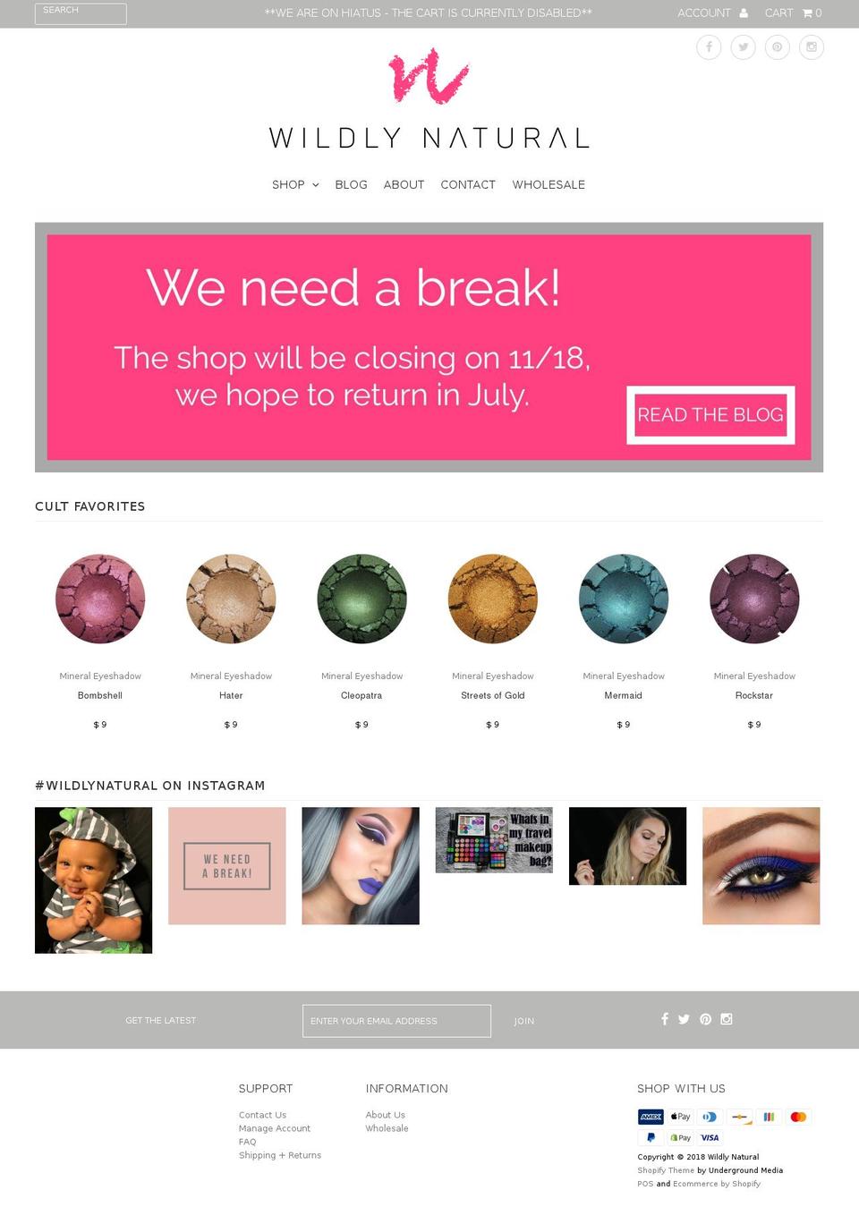 make-a-palette.com — Shopify storefront screenshot