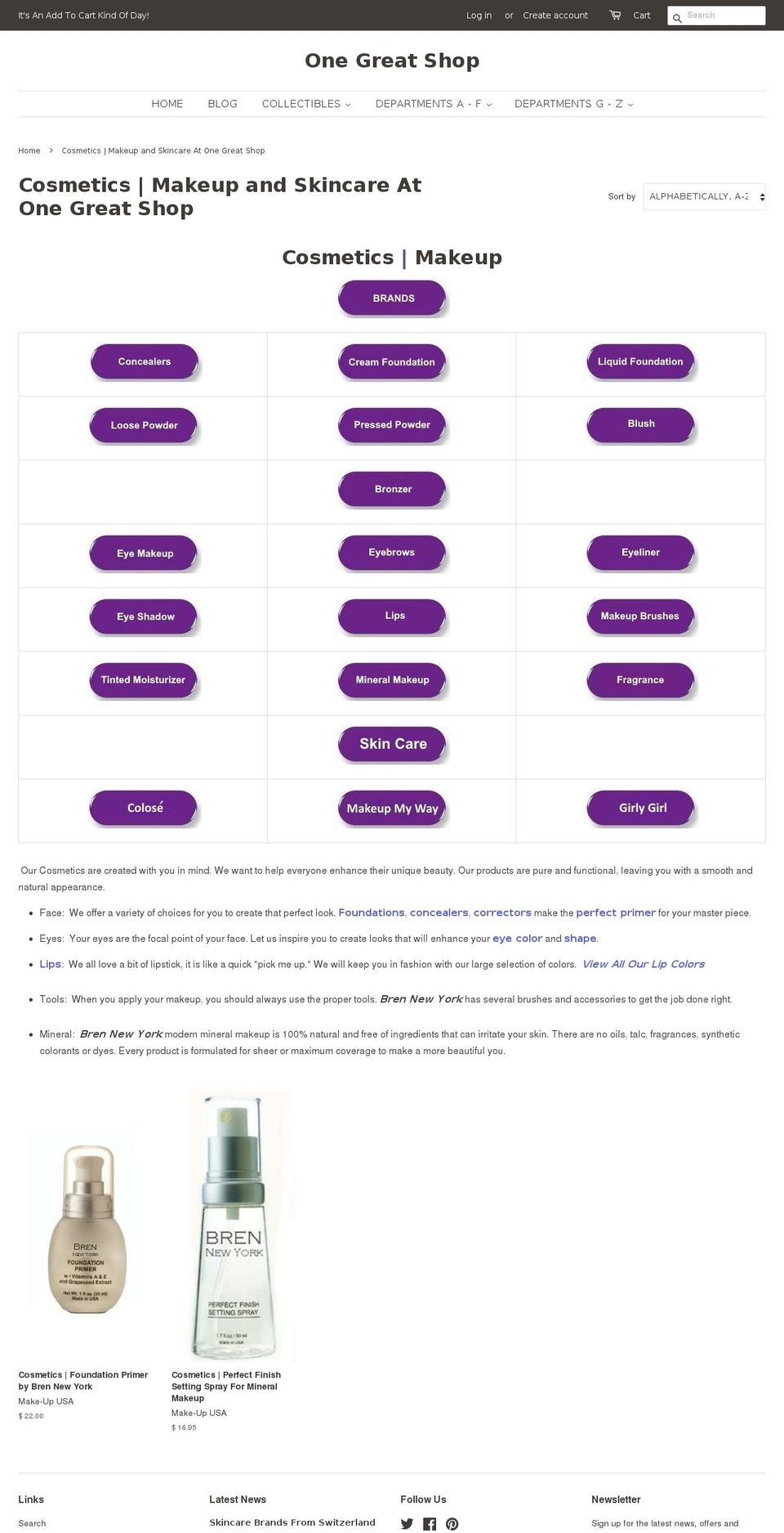make-upusa.com shopify website screenshot