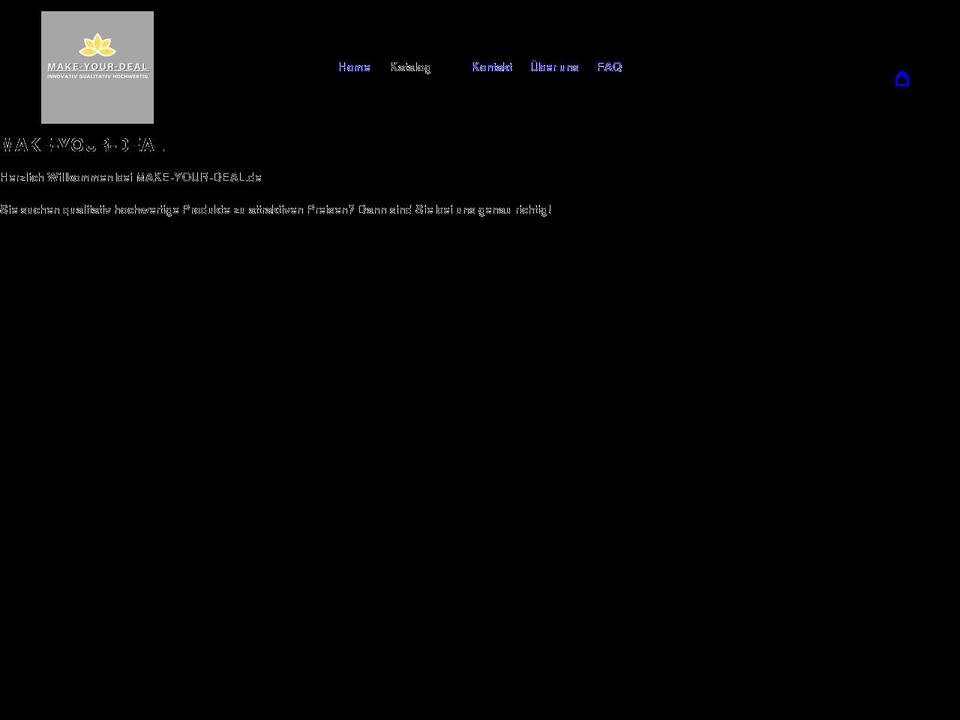 make-your-deal.com shopify website screenshot