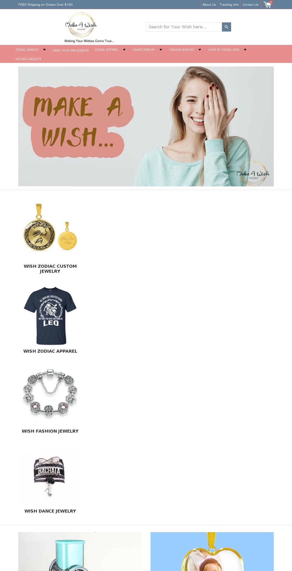 makeawishstore.com shopify website screenshot