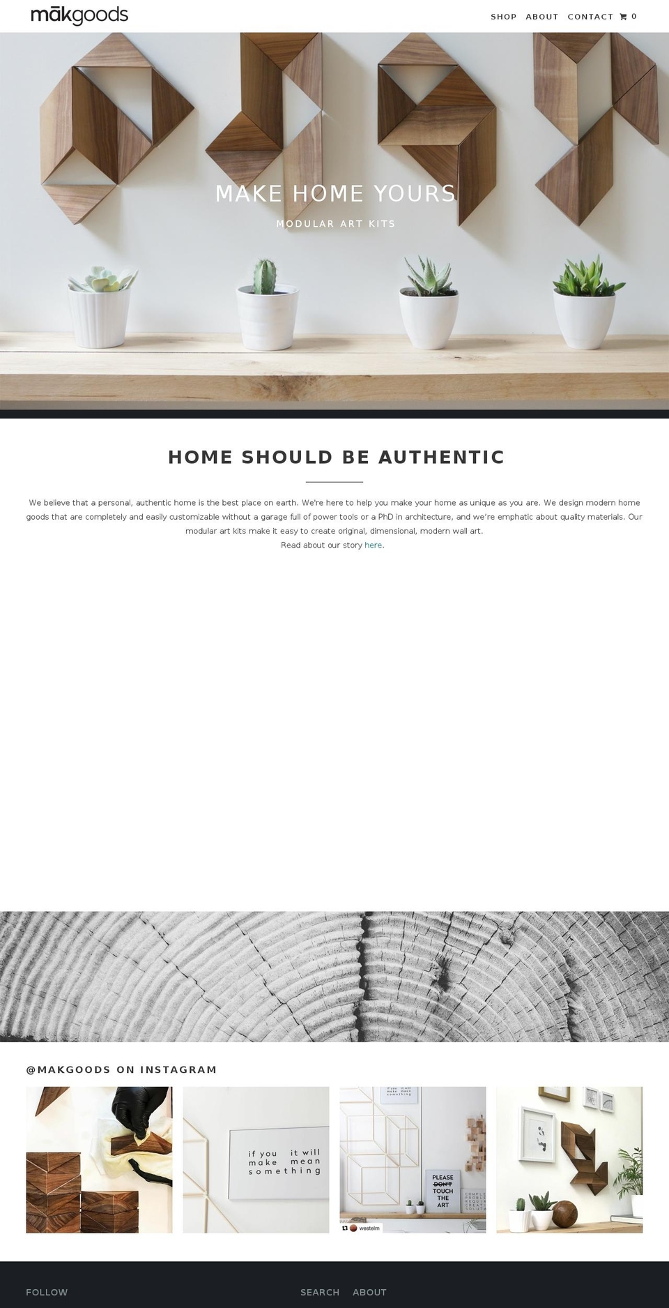 makegoods.com shopify website screenshot