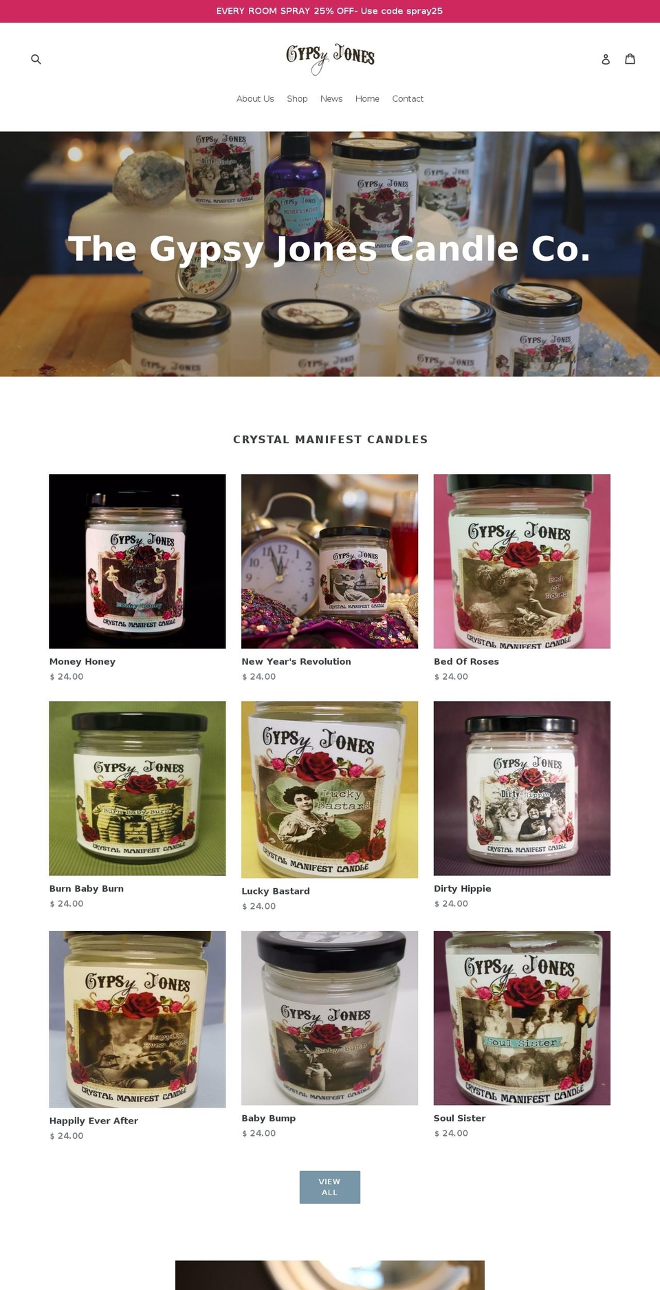 makegoodshithappen.com shopify website screenshot