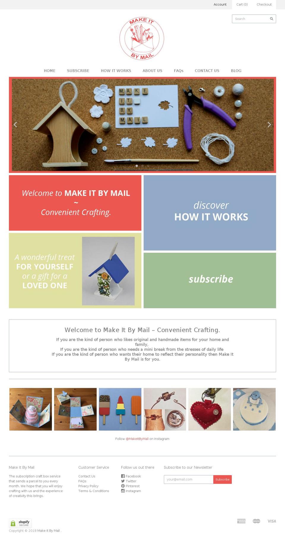 makeitbymail.com — Shopify storefront screenshot