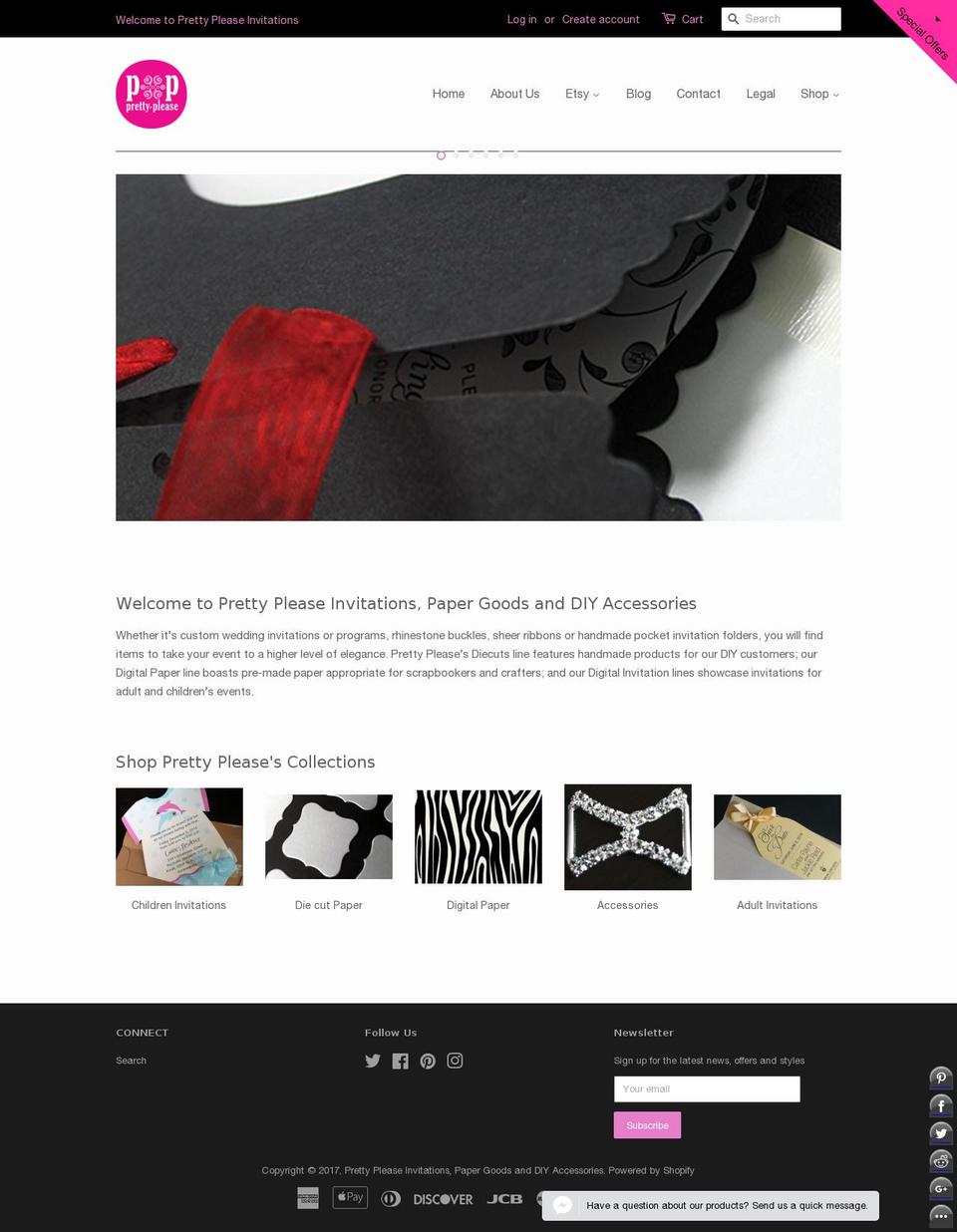 makeitprettypls.com shopify website screenshot