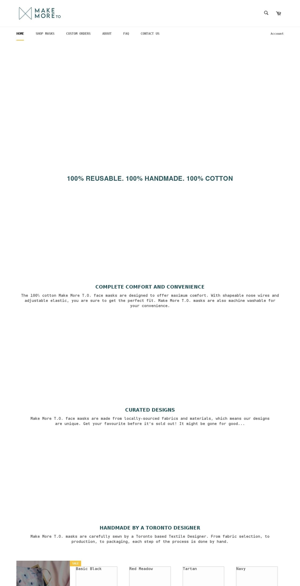 makemoreto.com shopify website screenshot