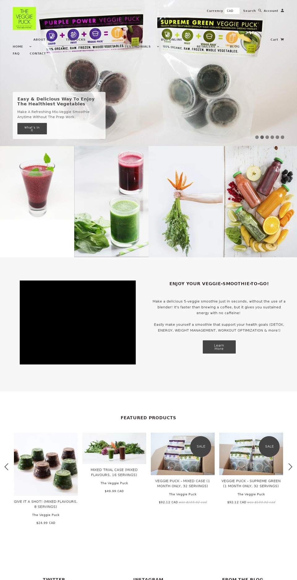 makemydayfoods.com shopify website screenshot