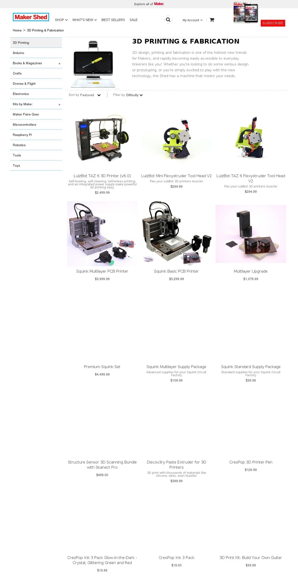 1.4.11 new subscribe header Shopify theme site example makeprinters.com