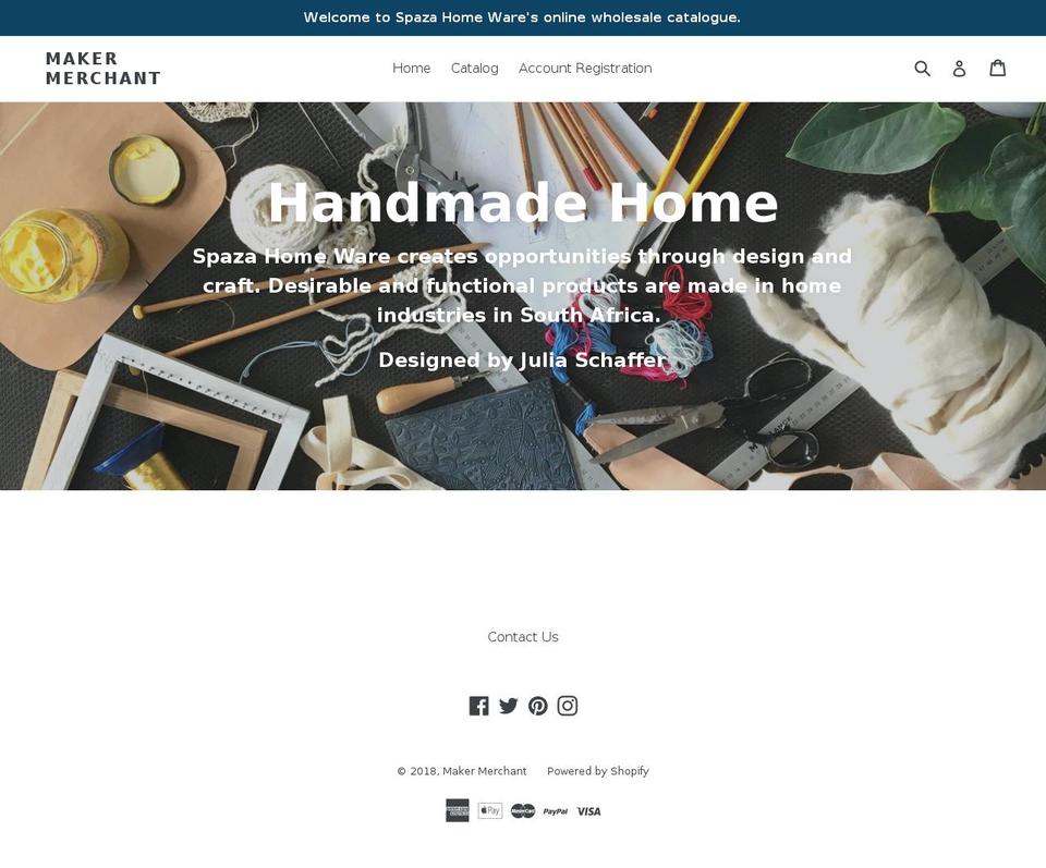 makermerchant.com — Shopify storefront screenshot