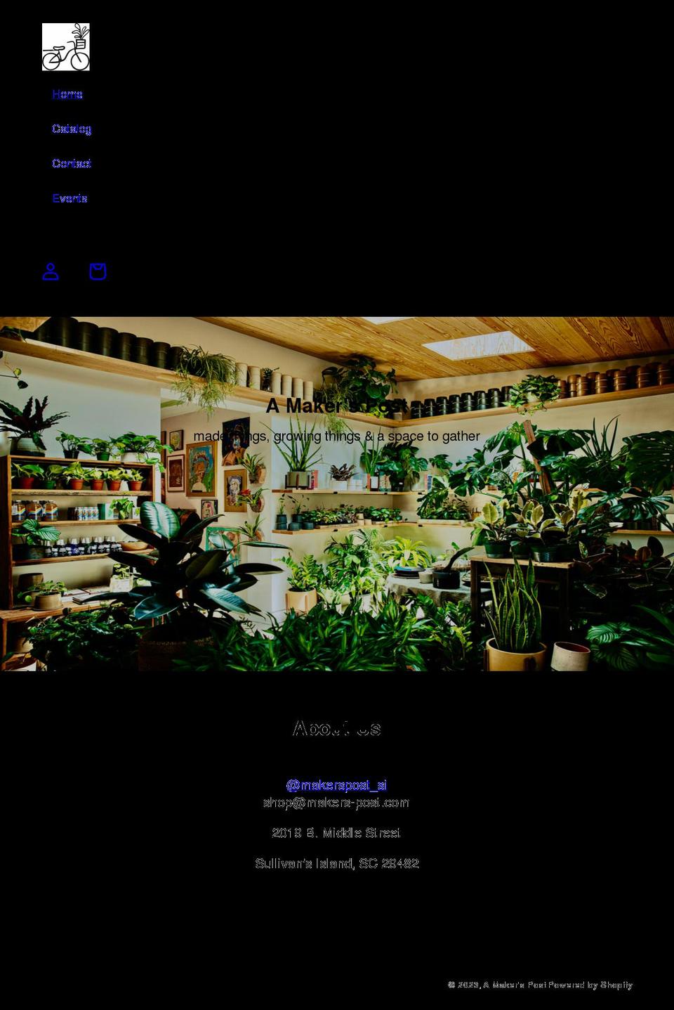 makers-post.com shopify website screenshot