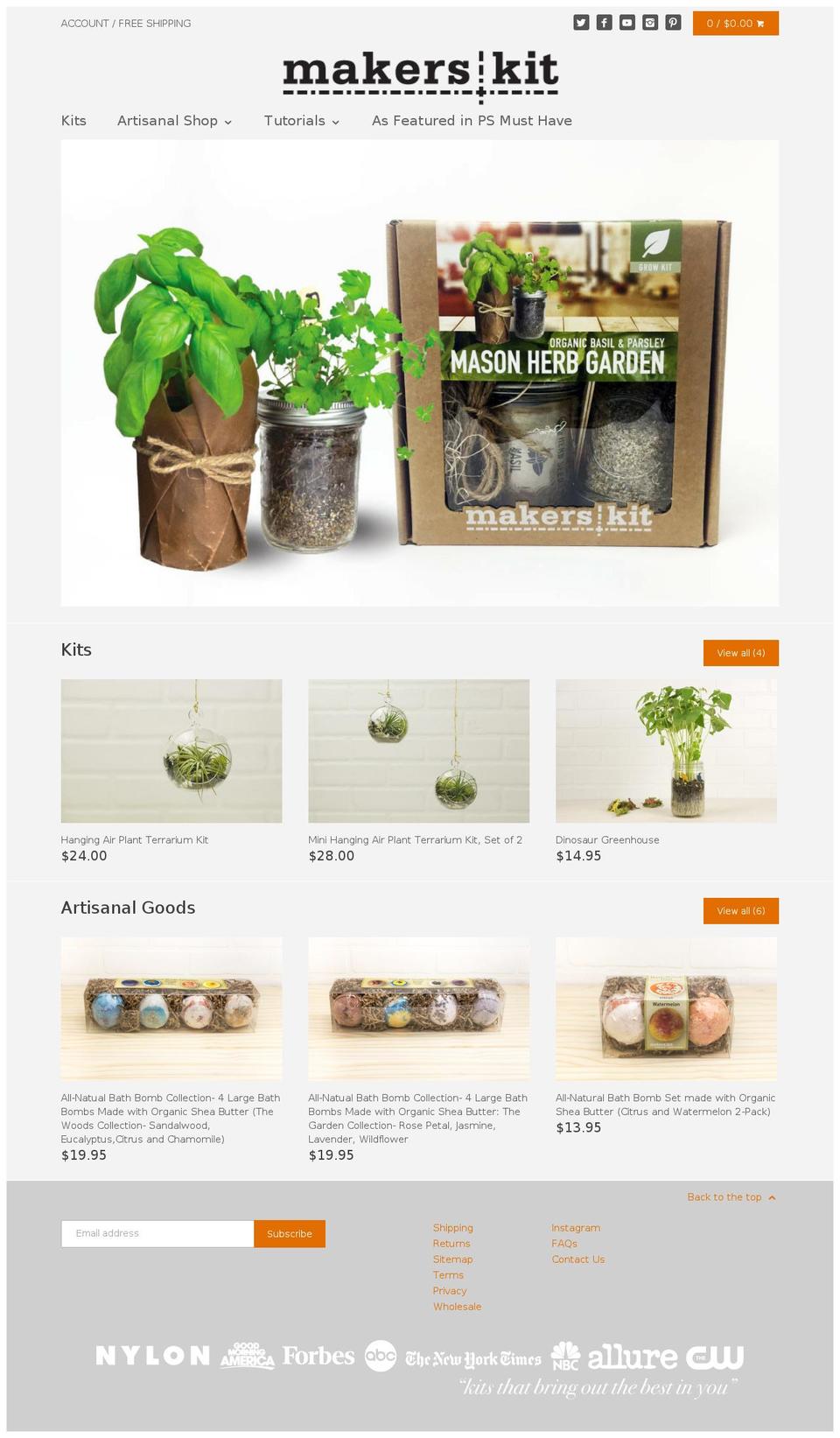 Gift Wizard - 11\/29\/16 Shopify theme site example makerskit.com