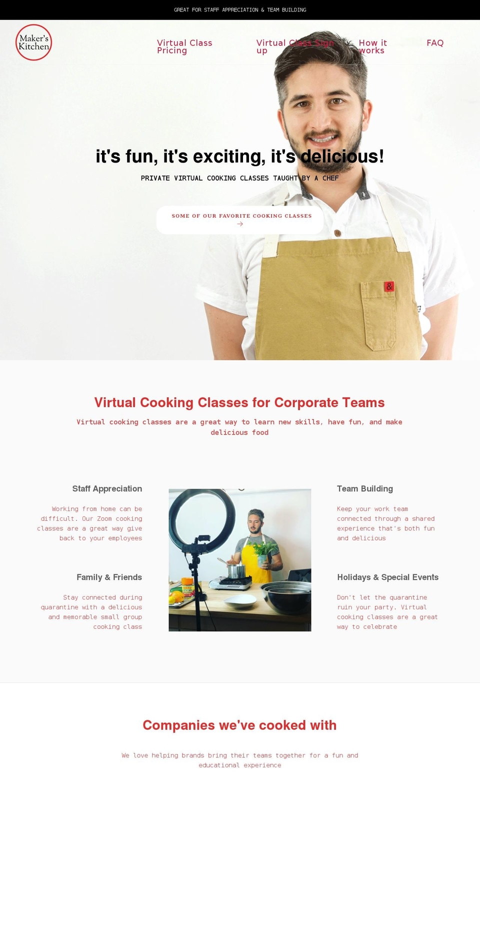 makerskitchen.myshopify.com shopify website screenshot