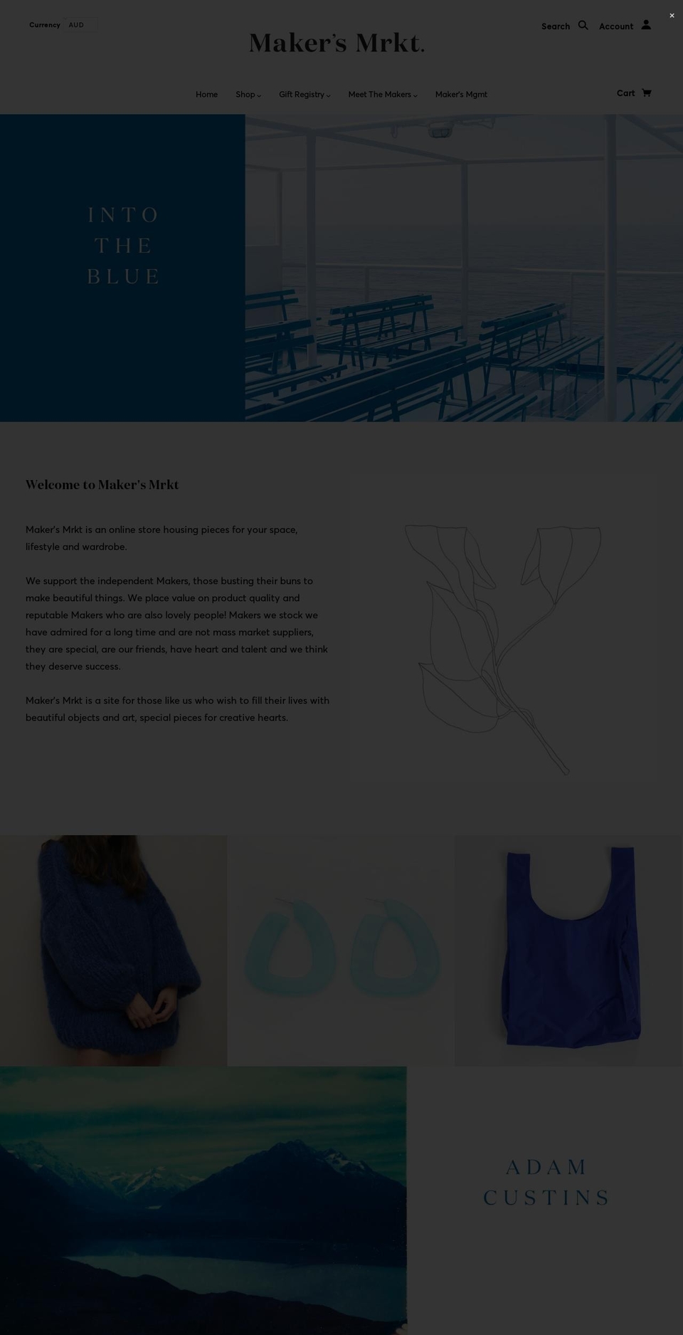 makersmrkt.com shopify website screenshot