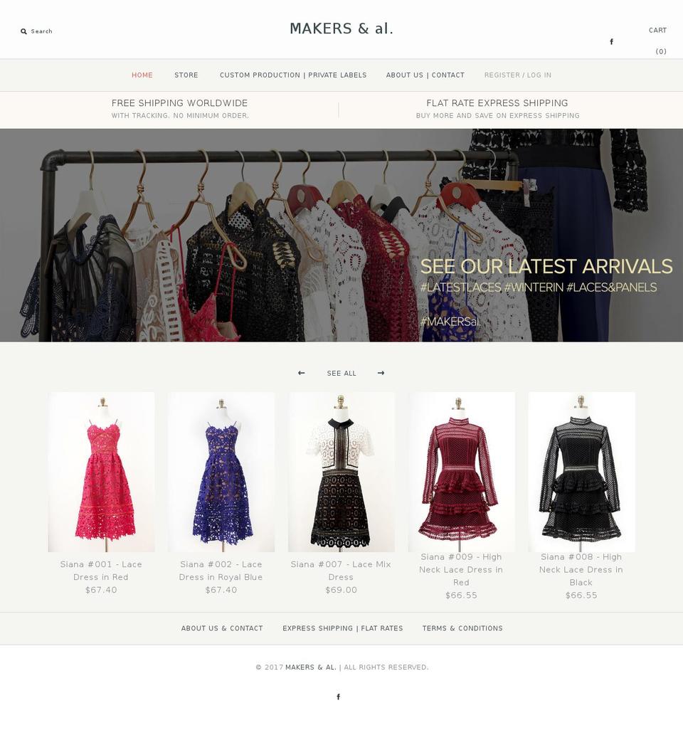 makersothers.com shopify website screenshot