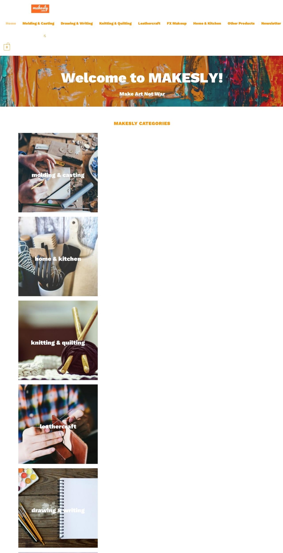makesly.com — Shopify storefront screenshot