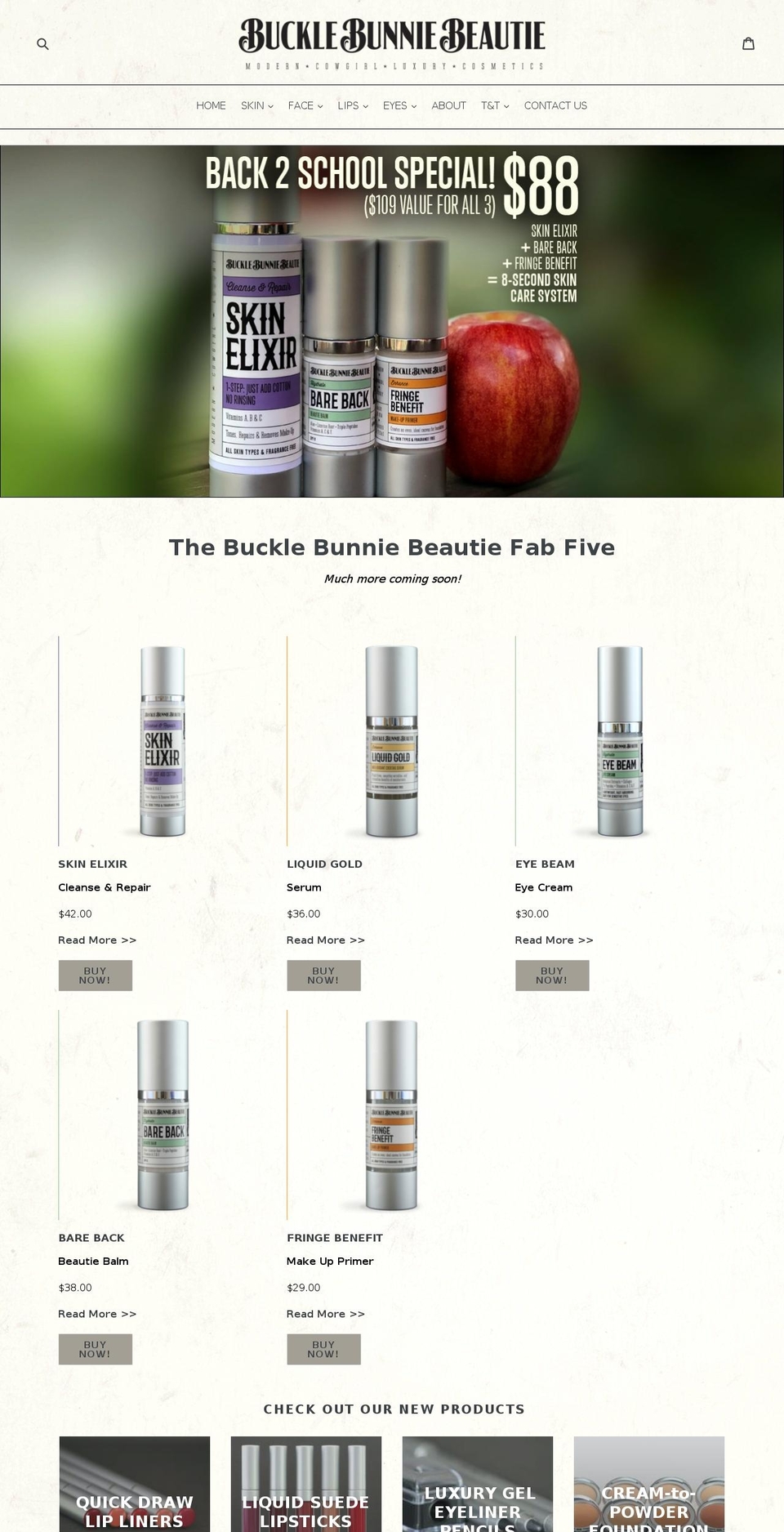 makeupbyramona.com — Shopify storefront screenshot