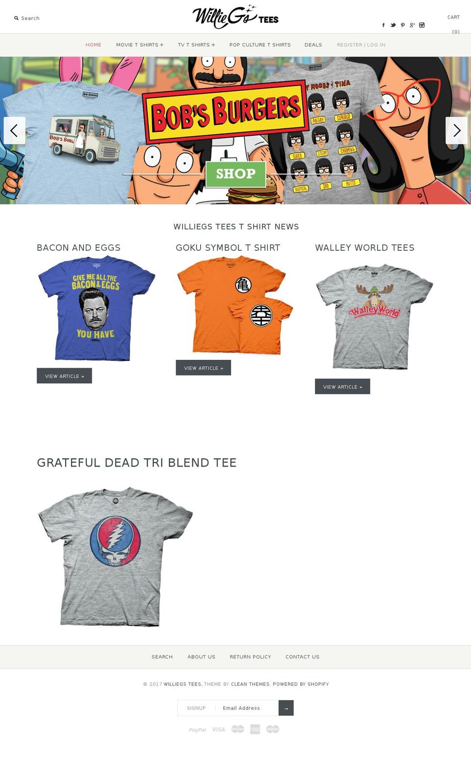 makeusmiletees.com shopify website screenshot