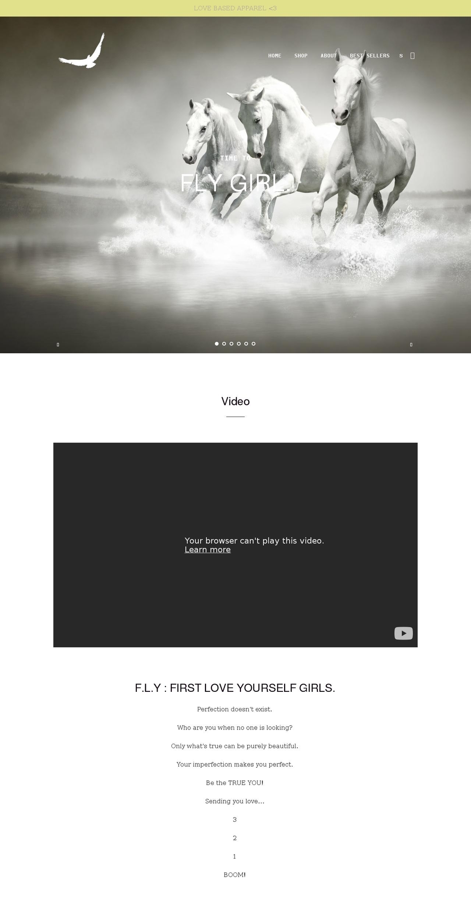 makeyourlifeyourstore.com — Shopify storefront screenshot