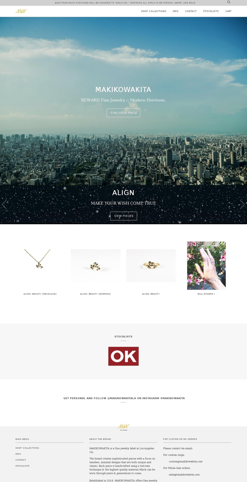 makiks.com — Shopify storefront screenshot