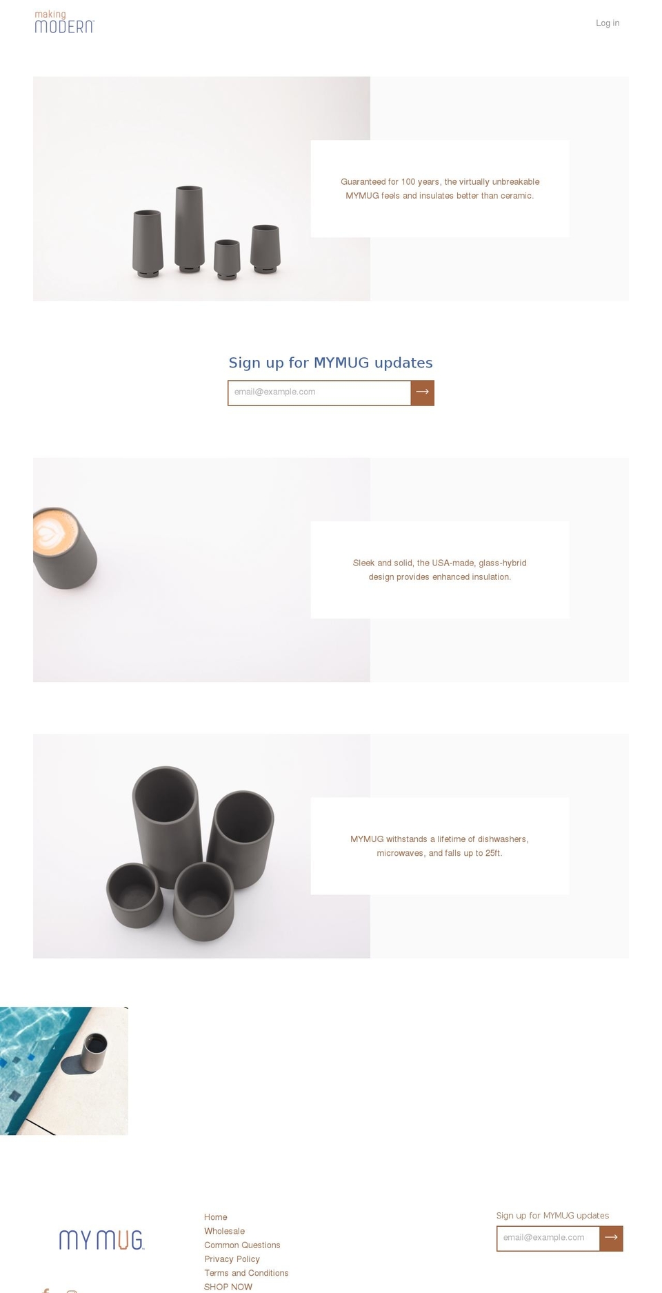 makingmodern.com shopify website screenshot