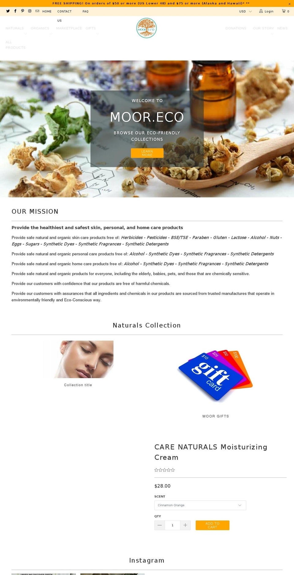 makingourownroad.com — Shopify storefront screenshot