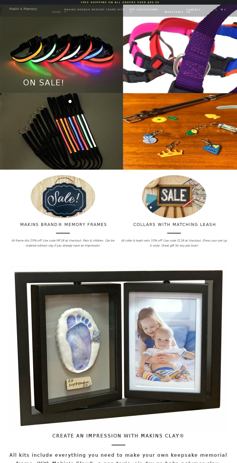 May 2018_5_9 Shopify theme site example makinmemoryframe.com