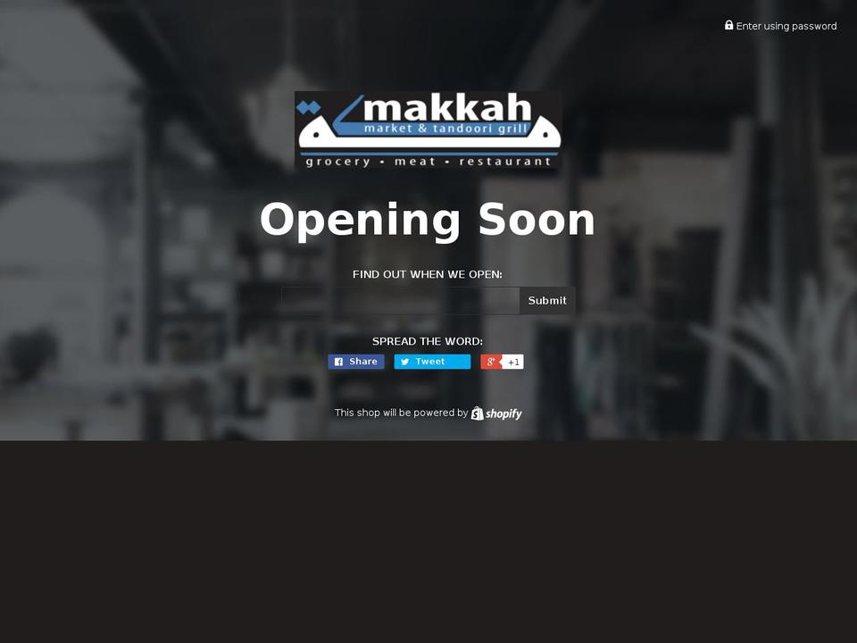 makkahmarket.net shopify website screenshot