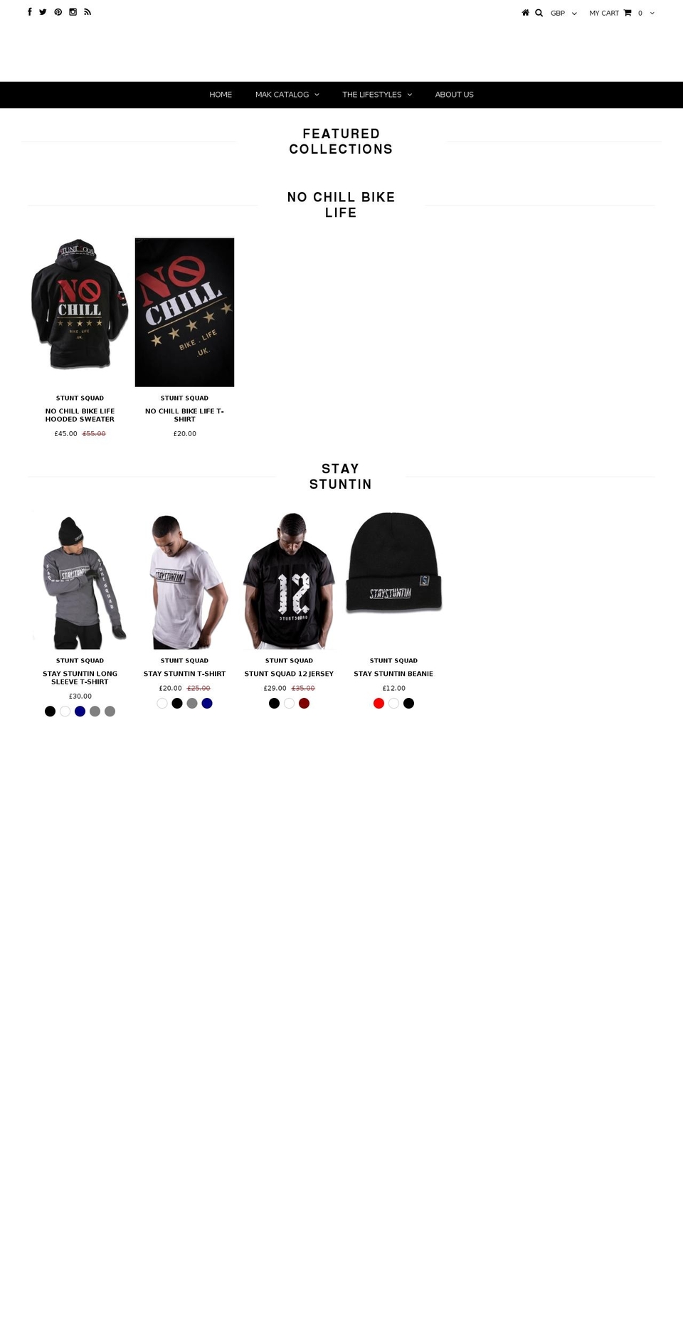 maklife.co.uk shopify website screenshot